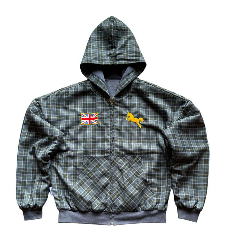 Y2K Streetwear Hoodie – Oversized Embroidered Flag Sweatshirt | Winter & Fall Unisex Pullover With Striped Detail (S-XL) – Trendy Instagram Aesthetic_voghion.com