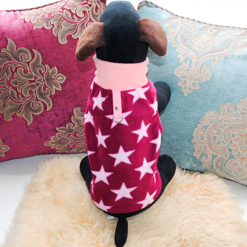 Abbigliamento per animali domestici diretto dalla fabbrica, per cani, autunno e inverno, in pile polare, fibbia di trazione, 27 colori brevettati, saranno oggetto di indagine_voghion.com