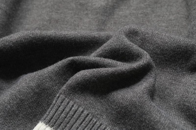 Maglione a collo alto lavorato a maglia in stile coreano antico, semplice, da uomo, autunno 2025, camicia di base in due pezzi_voghion.com