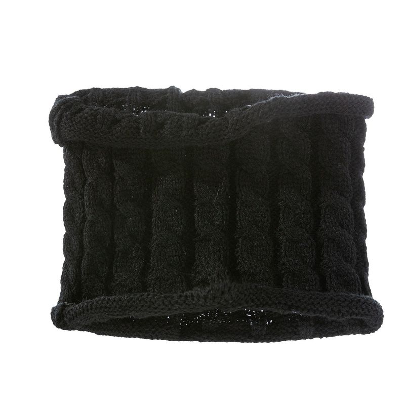 New autumn and winter children's small twisted hat, scarf and gloves three piece set soft warm suit_voghion.com