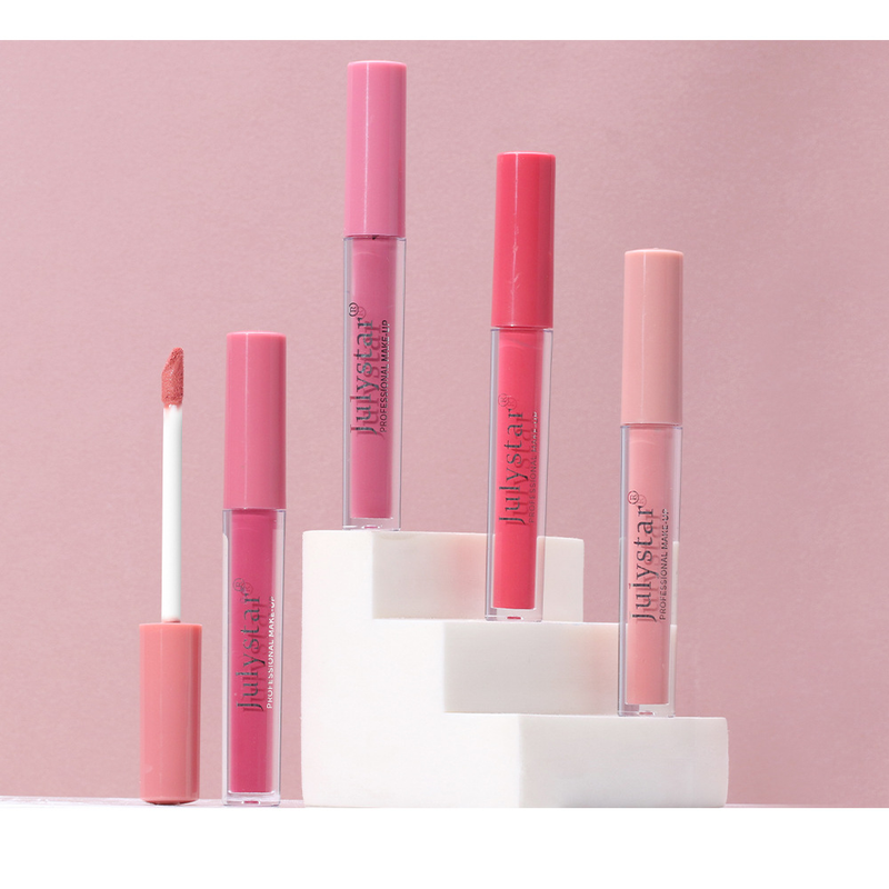 Makeup lipstick for women, long-lasting, fading, non stick to cups, bare color, matte finish, fine tube lip gloss_voghion.com