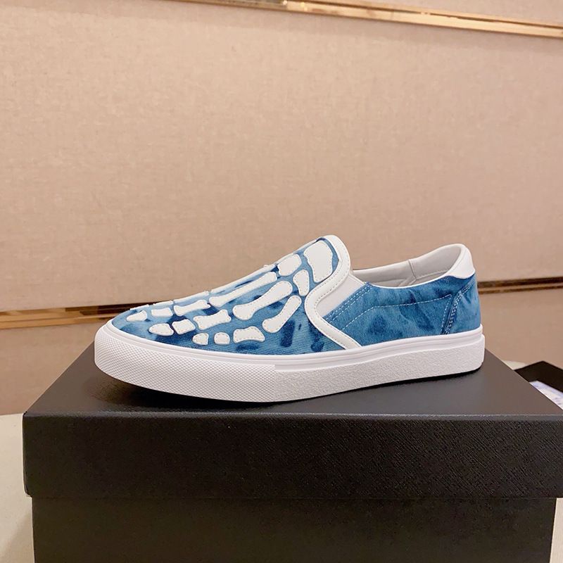 1:1 Original Box Canvas Shoes Men Flat Breathable Slip-On No Lace Trendy Brand Lightweight Summer_voghion.com