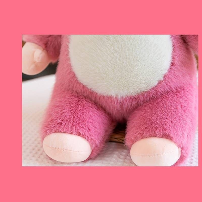 Pink Plush Adorable Gorilla Toy For Kids And Girls With Soft Plush Fabric Short_voghion.com