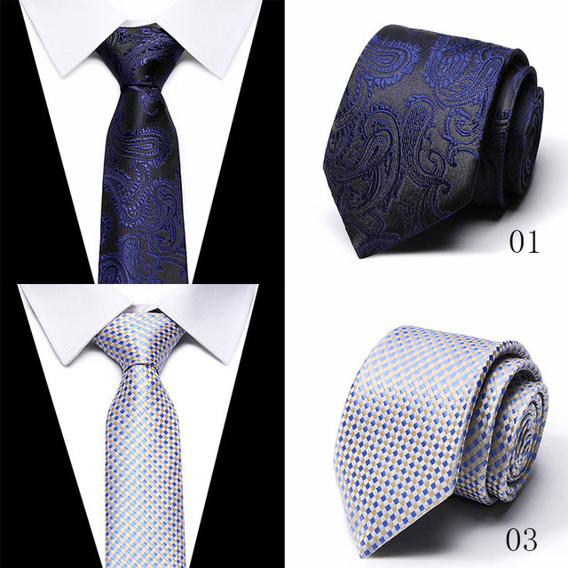 Novo estilo de moda masculina gravata 7.5 cm azul verde & laranja gravatas para homem paisley floral ajuste casamento local de trabalho_voghion.com