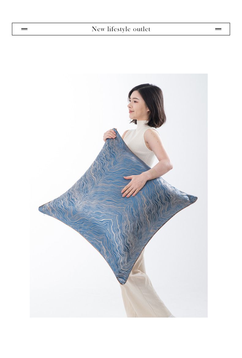 Embroidered Throw Pillow Covers - Large Cushion Covers For Sofa Backrest (Premium Fabric High-End Home Decor 24x24 Inches)_voghion.com
