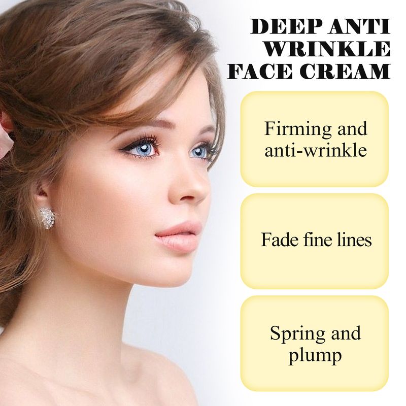 EELHOE Deep Anti-Wrinkle Cream Anti-Aging, Lightening Spots And Fine Lines, Firming And Brightening Skin Moisturizing Cream_voghion.com