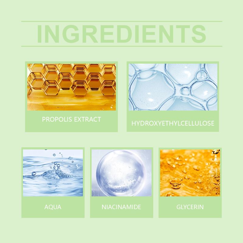 HANCHOBIT Propolis Nicotinamide Serum Hydrating, Moisturizing, Mild, Moisturizing, Nourishing And Tender Skin Essence_voghion.com
