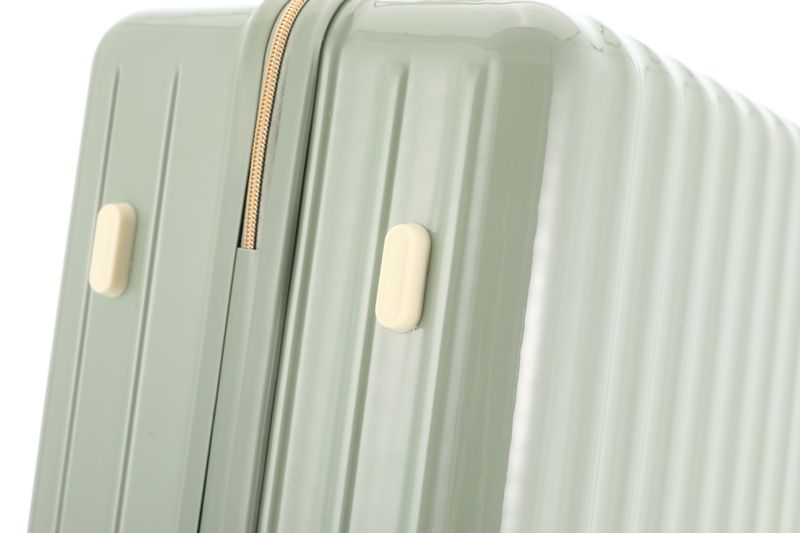 Valigia Macaron da donna, leggera, in ABS+PC, con ruote girevoli, lucchetto TSA, valigia impermeabile e resistente per i viaggi (misure 20-29 pollici)_voghion.com