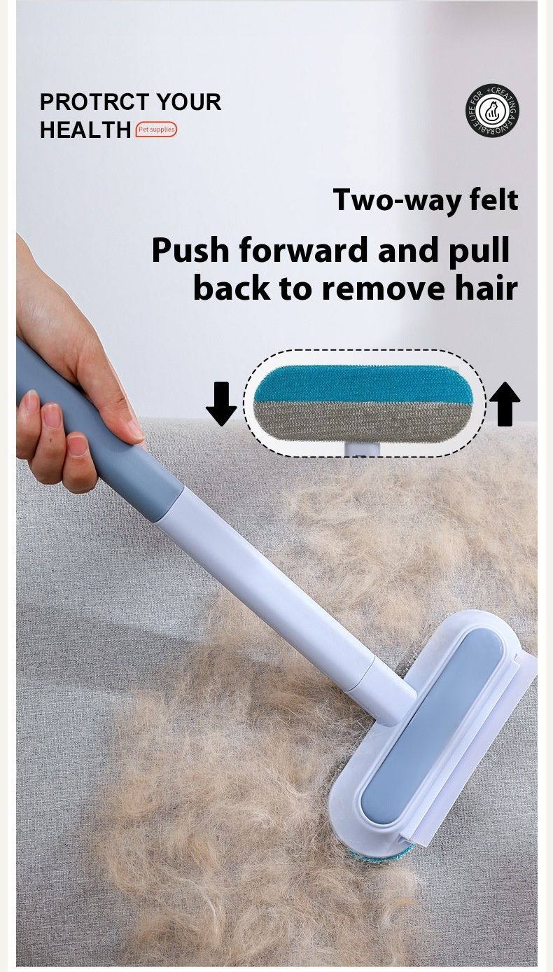 New Pet Bi-directional Felt Multi functional Combination Sofa Carpet Bed Sheet Cat Dog Nest Hair Sticker Brush_voghion.com