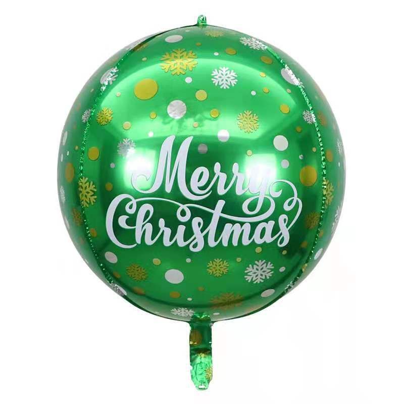 Karácsonyi léggömb Merry chritmas alumínium fólia ballon party dekoráció Karácsonyi dekoráció elrendezés_voghion.com