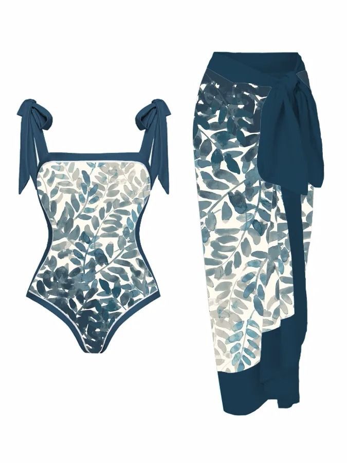 Naisten vaatteet Uima-asut Konservatiivinen yksiosainen bikini-uimapukusetti Naiset Tukkumyynti Verkkopeite_voghion.com