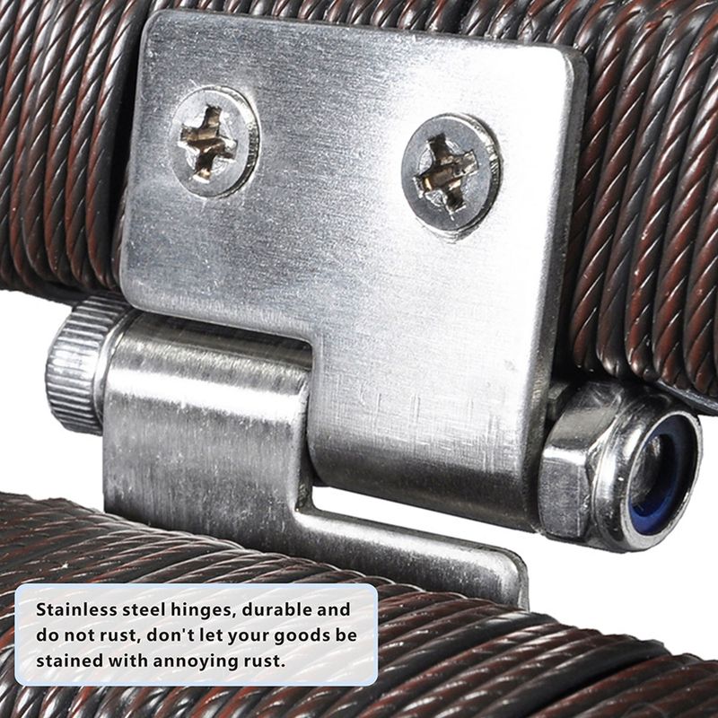 Outdoor Rattan Deck Box With Wheels, Hand-woven Wicker Storage Box_voghion.com