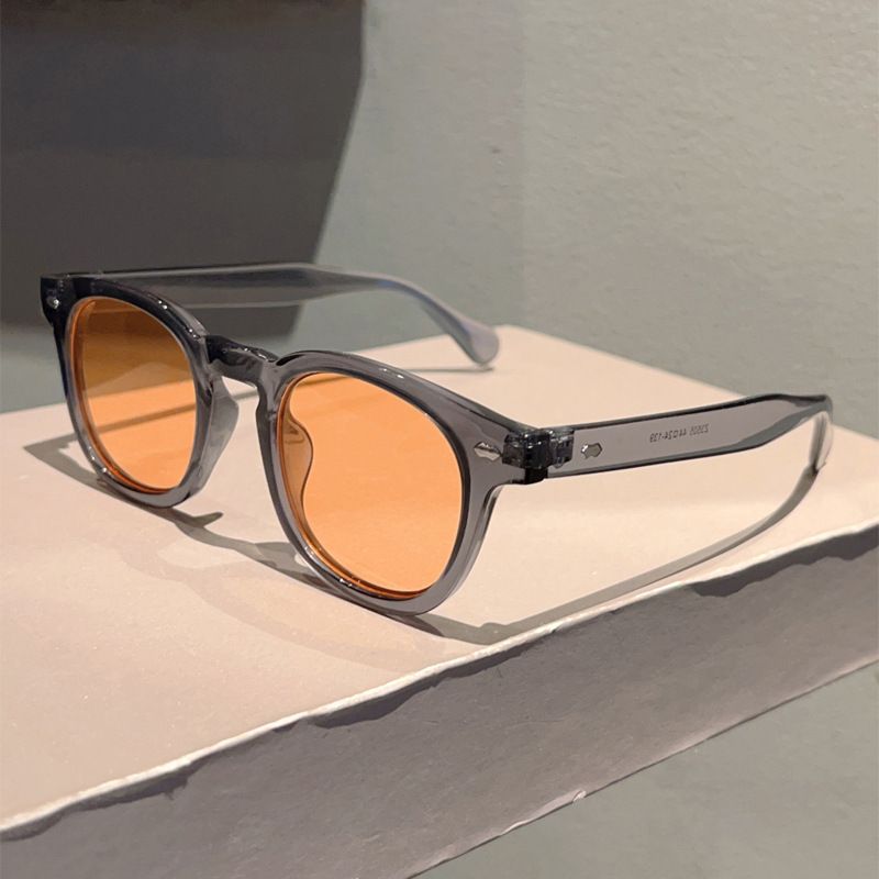 Mi Pin Runder Rahmen Hip Hop Trendy Fashion Neue Candy Color Internet Celebrity Gleicher Stil Abnehmen Sonnenbrille_voghion.com