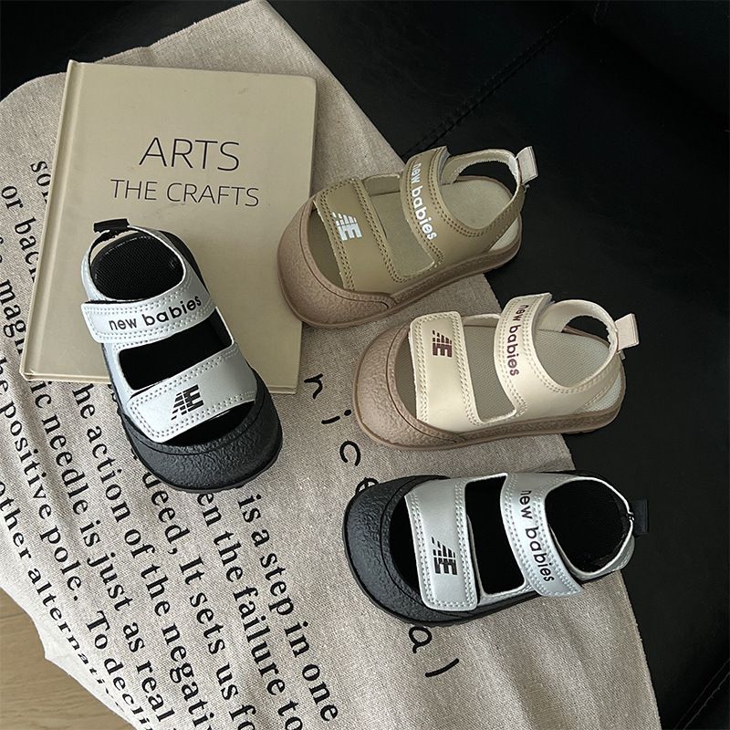 Boys' Closed-Toe Sandals 2025 Summer New Children's Soft Sole Beach Girls' Sports Shoes For Toddlers And Kids_voghion.com