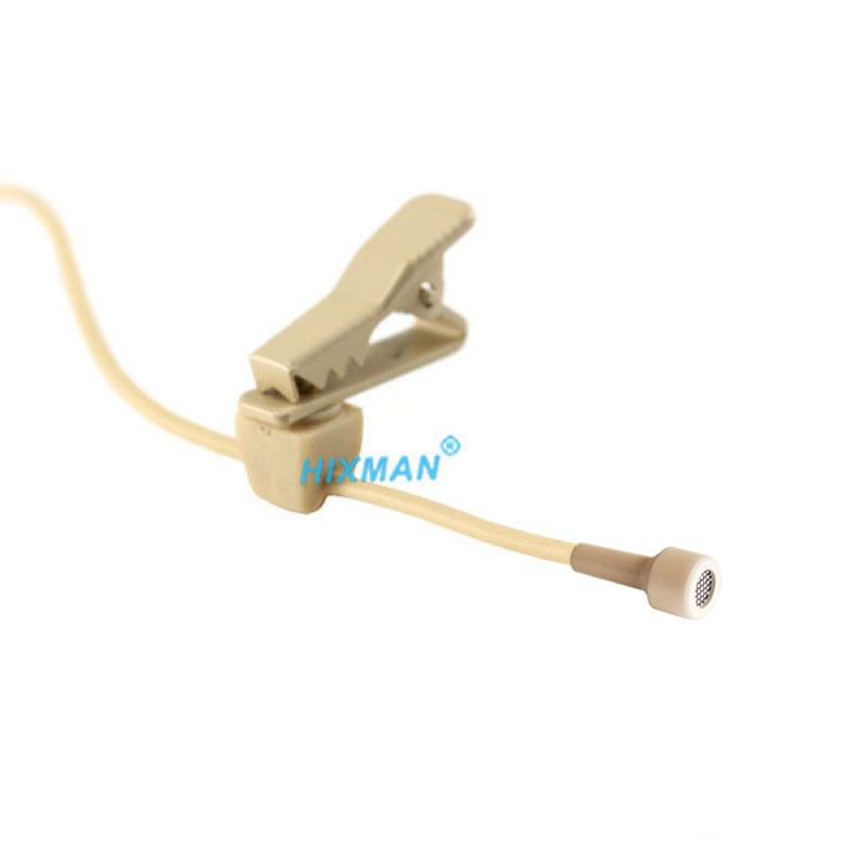 HIXMAN Beige LB6-SL OmniDirectiona Lav Lavalier Reversmicrofoon of Shure E6 JTS Carvin Trantec TOA Draadloos Systeem_voghion.com