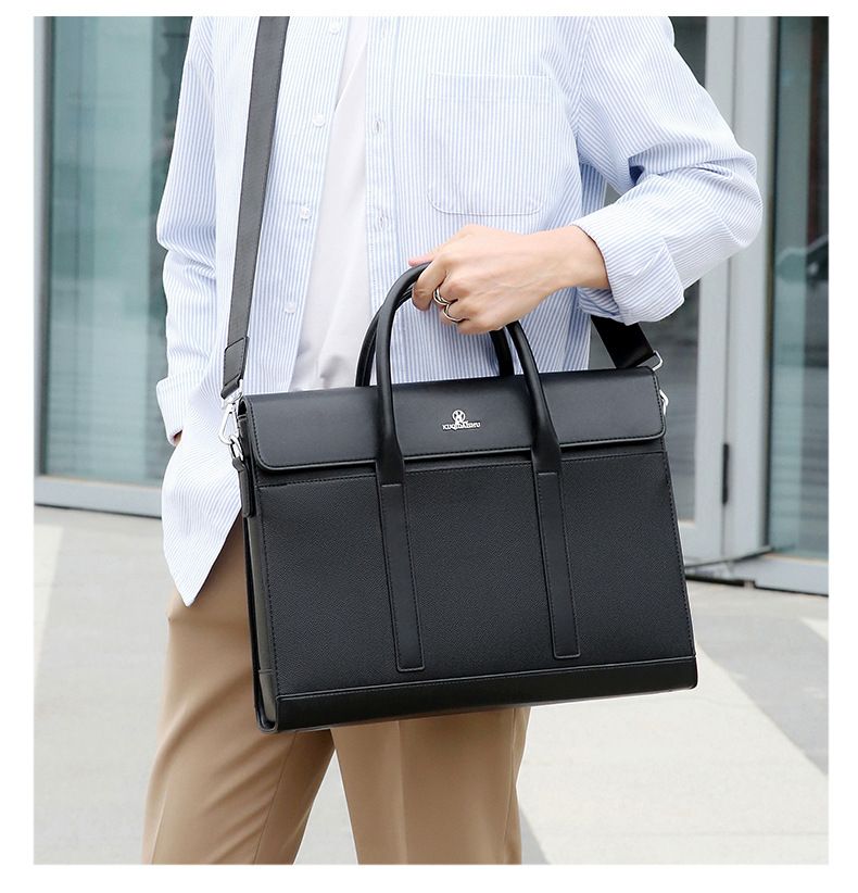 Miesten ClutchBag-käsilaukku, väriä vastaava salkku, miesten vino laukku, toimistolaukku, tietokonelaukku, tyylikäs olkalaukku_voghion.com