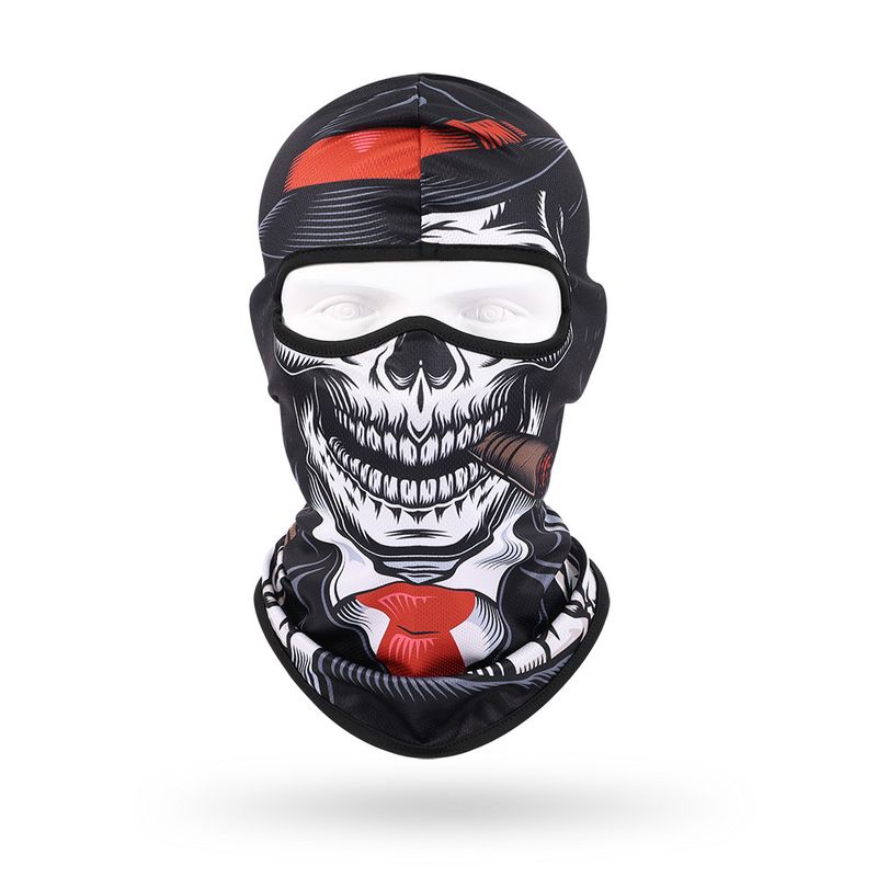 Mascarilla de calavera transpirable de secado rápido para hombres y mujeres, para ciclismo al aire libre, con protección solar personalizada._voghion.com