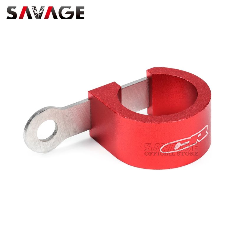 Voor CR80R CR85R Motocross Voor- en achterslangklem Remkabelgeleiderclips Fi Fixer-houder CR 80R 85R 98-07_voghion.com