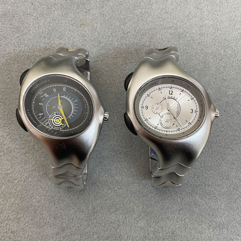 Vintage Y2K-inspirierte verzerrte ovale Uhr – Retro-Modestatement mit Quarzwerk, Mineralglas und 30 m Wasserdichtigkeit, mehrere Farben_voghion.com