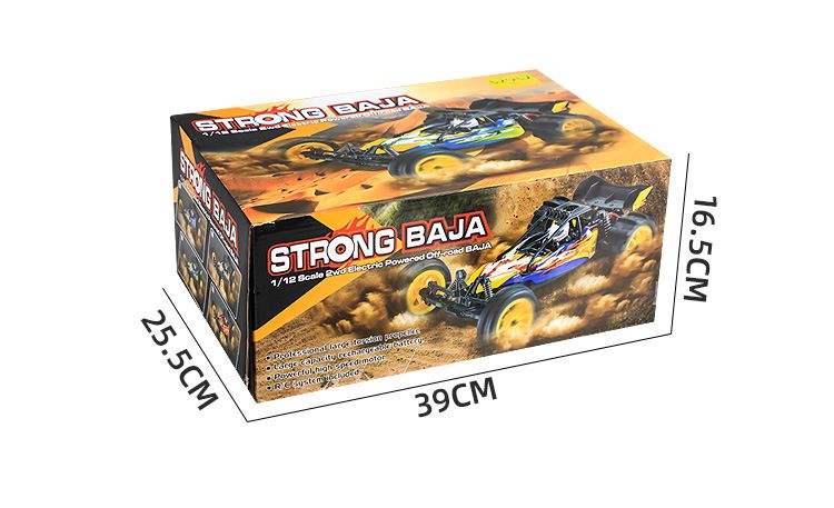 Véhicule tout-terrain télécommandé à grande vitesse RC à quatre roues motrices Big Foot Racing jouet électrique modèle de voiture adulte garçon_voghion.com