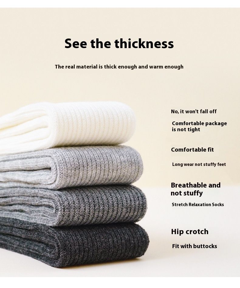 Mädchen Strumpfhosen Herbst/Winter Neu Typ A Mit Samt Verdickt Wärme Kinder Verbunden Babysocken Baby Leggings_voghion.com