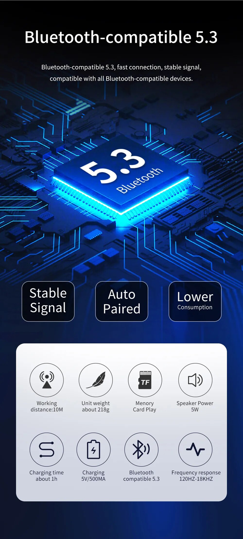 Outdoor Riding TG659 Bluetooth Speaker Mini Wireless Speakers FM Radio TF Card Music Player BT5 USB Portable Loudspeaker_voghion.com