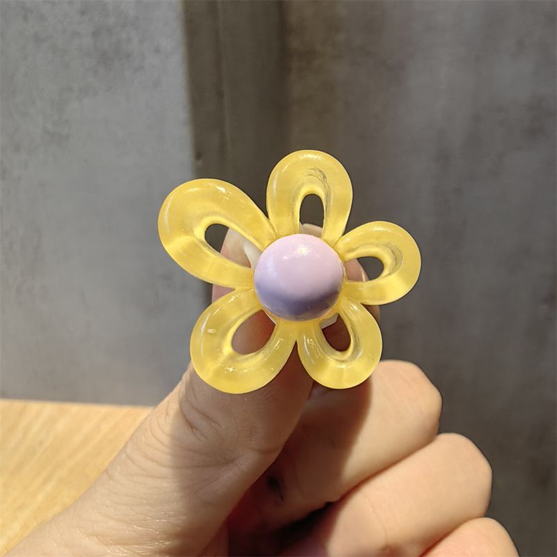 Grade Hohl Unregelmäßige Blume Schnürsenkel Schnalle Papa Schuhe Dekoration DIY Dopamin Zubehör_voghion.com
