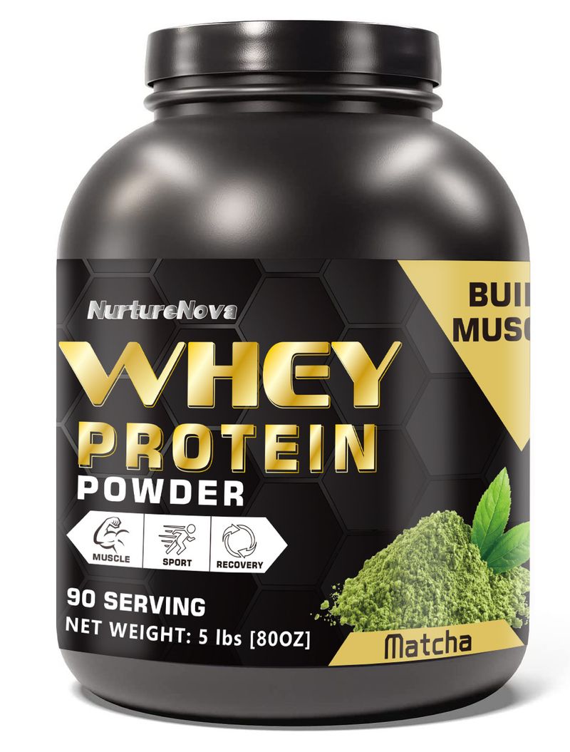Cross-border Export Whey 5LBS Protein Powder Chocolate Strawberry Vanilla Matcha_voghion.com