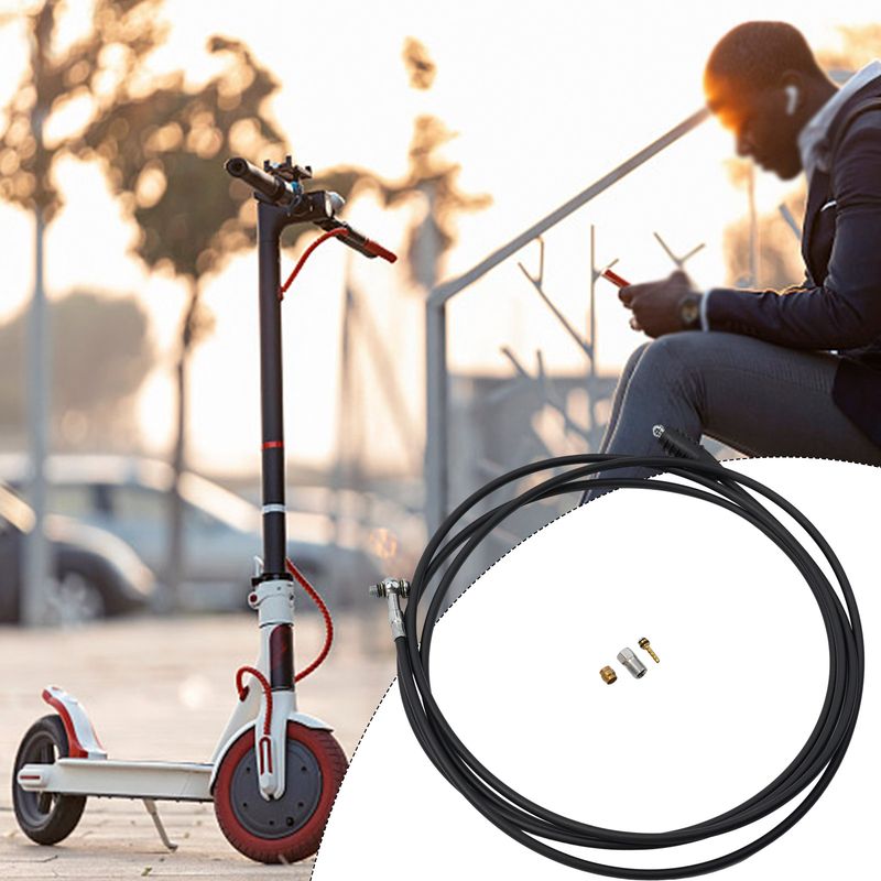 Kofferhülse Hydraulikrouer Olivenholz Bremsschlauch Ebike Deeler Elektro-Vëlo Accessoiren Uelegnadel Fir XOD 250cm_voghion.com