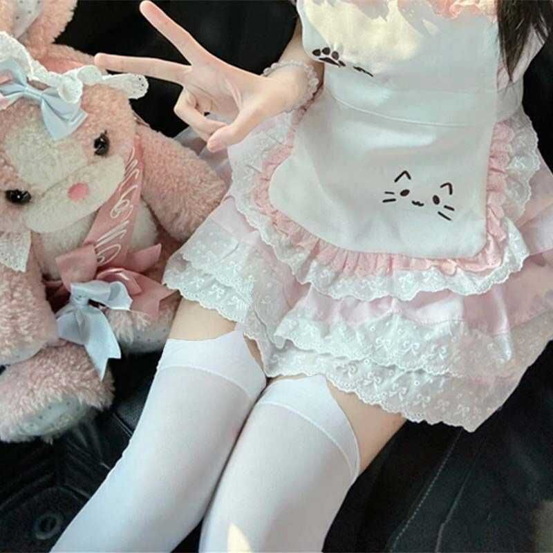 Suspndr Stockings For Womn, Summr Thin Ovr-th-Kn Thigh JK Black Silk Sxy Pur Dsir Whit Long Socks, High_voghion.com