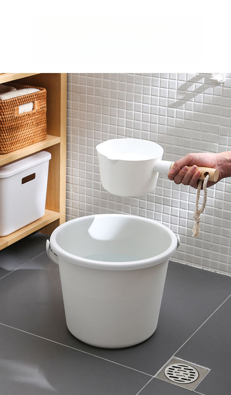 Japanischen Stil Küche Spezielle Haushalt Verdickt Lange Griff Scoop Lebensmittel Grade Hohe Temperatur Beständig Vertieft_voghion.com
