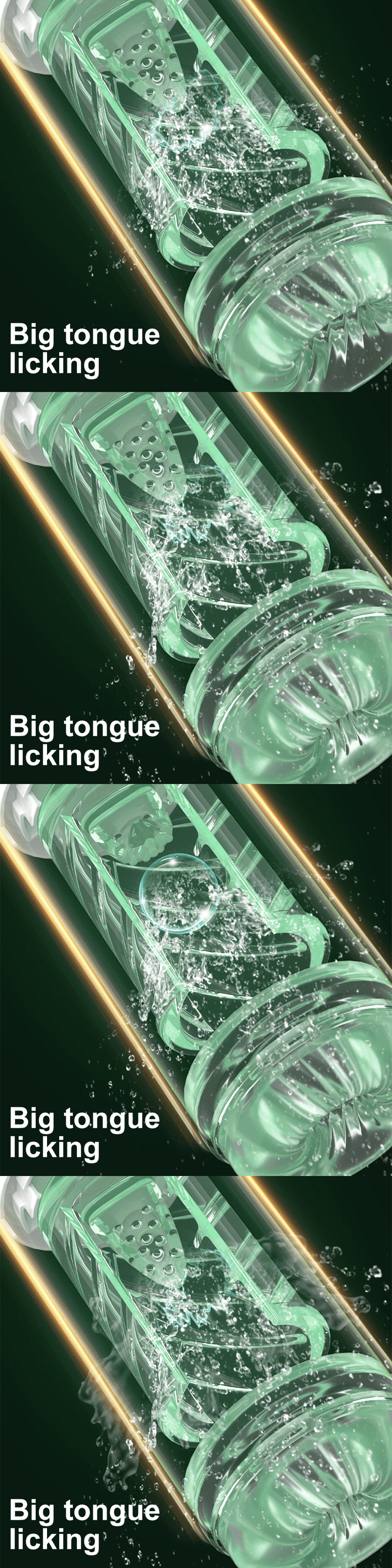 Masturbator, automatische männliche Tasse, rotierende Saugwat SPA, echte Muschi-Masturbationspumpe_voghion.com