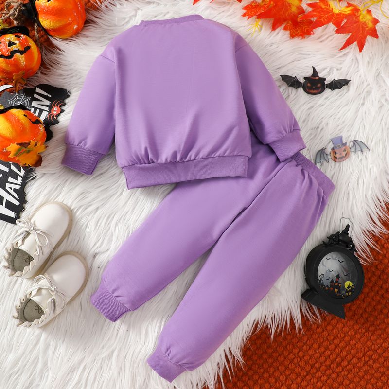 2024 Carino neonato e bambino piccolo abbigliamento per bambini lettera ricamata felpa con cappuccio pantaloni set_voghion.com