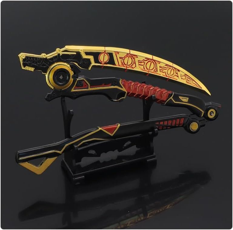 Game Apex Revenant Heirloom Death Grip Foldable 12'' Model Action Figures Game Toys Collection Keychain Gift Desk Decoration Backpack Pendant Gift_voghion.com