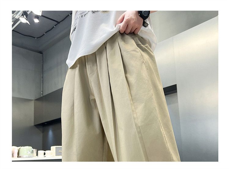 Kids’ Clothing Boys Summer Solid Color Anti Mosquito Pants New Style Medium And Large Children's Summer Children's Thin Trousers Boys Casual Pants_voghion.com