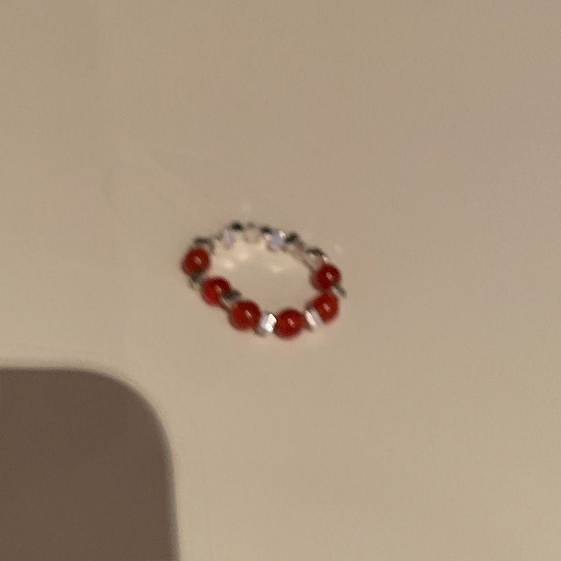 Bague empilable en argent cassé dans un style froid, design de niche, anneau d'index en corde élastique, anneau de personnalité de mode simple_voghion.com