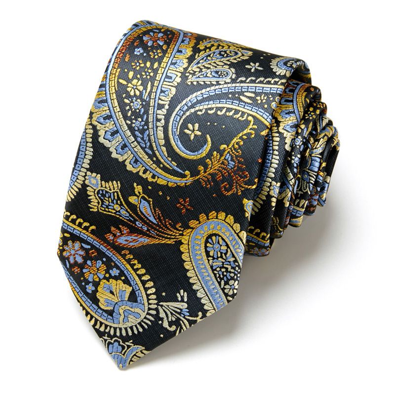 Gravata de negócios masculina Fabricante pronta para uso Feito à mão Gravata formal profissional para entrevista Gravata de poliéster masculina de seda_voghion.com