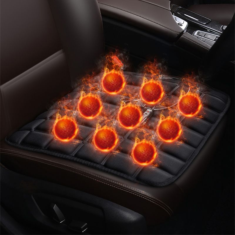 12V Cover 3 Gear Adjustable Temperature Electric Heating Pads Heated Car Cushion Winter Seat Warmer_voghion.com