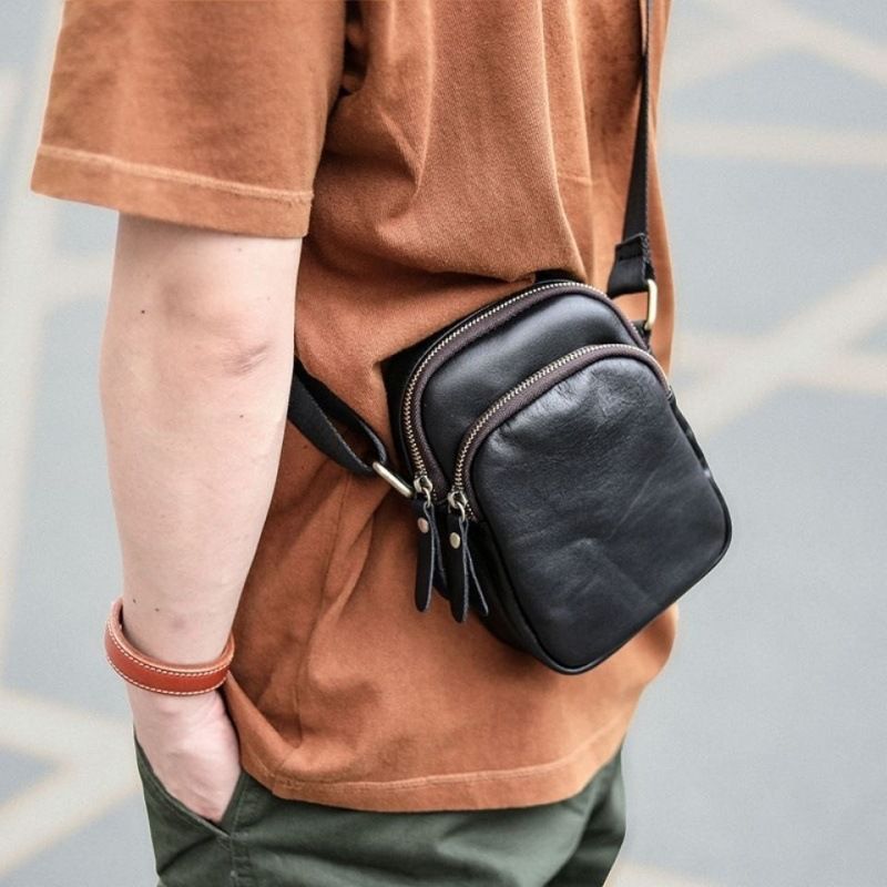 Crossbody Bag Mini Cowhide Casual Bag_voghion.com