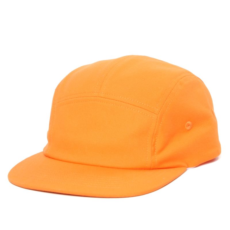 DongKing 5 Panel Cap Running Hat Flat Bill Washed Cotton Camping Solid Soft Low Crown Classic Hats for Men Women_voghion.com