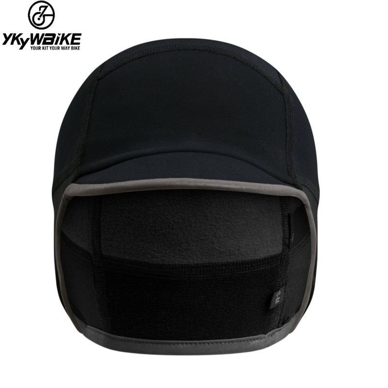YKYWBIKE2023 Gorro de ciclismo de felpa impermeable de color sólido para hombre Nuevo producto_voghion.com