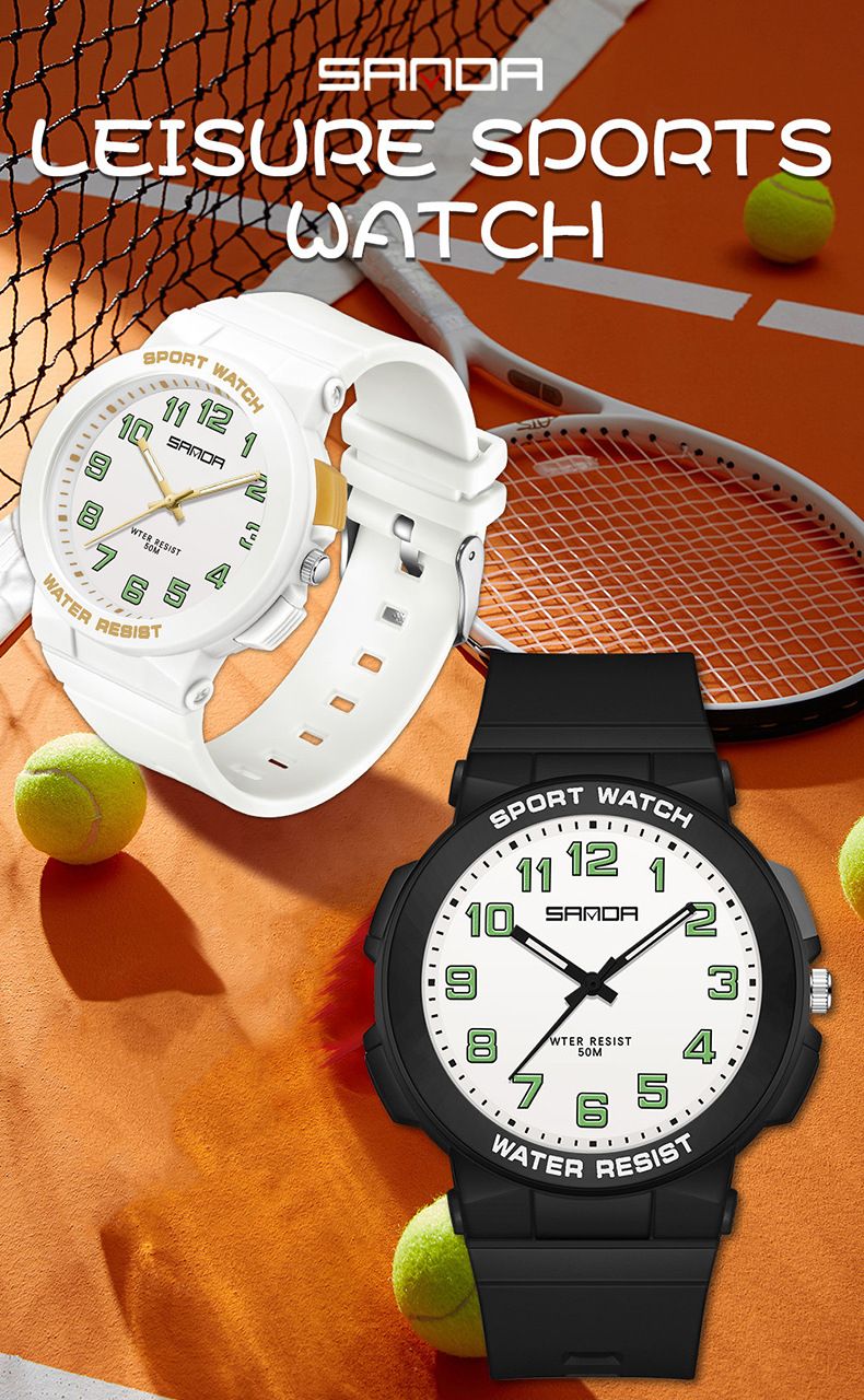 Minimalistische, wasserdichte Sportuhr für Jugendliche mit analoger Anzeige, die im Dunkeln leuchtet – ideal für Jungen und Mädchen in der Sekundarstufe I._voghion.com