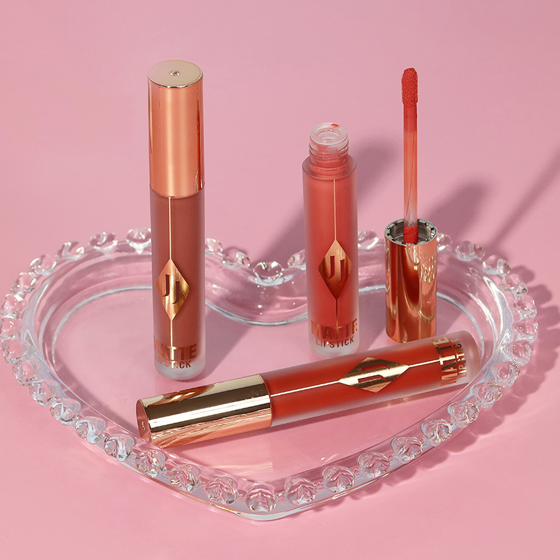 JOJO Matte Lip Glaze Gloss à lèvres hydratant couleur antiadhésive tasse velours mat rouge à lèvres maquillage en gros_voghion.com