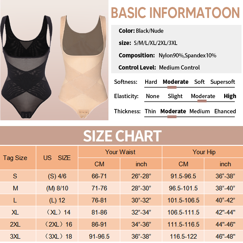 Mesh Cross Sexy Patchwork Thong Shaper For Women COMFREE Tummy Reducer Waist Slimmer Lingeries Bodyshaper Hip_voghion.com
