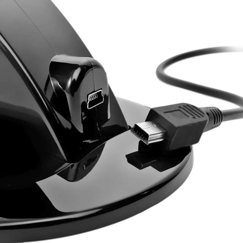 Co Charger Dock LED Dual USB Charging Stand Station Cradle for Sony Playstation 4 / PS4 Pro /PS4 Slim_voghion.com
