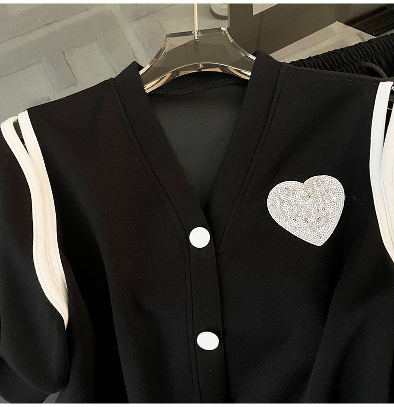 Costume deux pièces super féerique pour femmes, couverture légère du ventre, coupe trapèze, vêtements de célébrité en filet_voghion.com