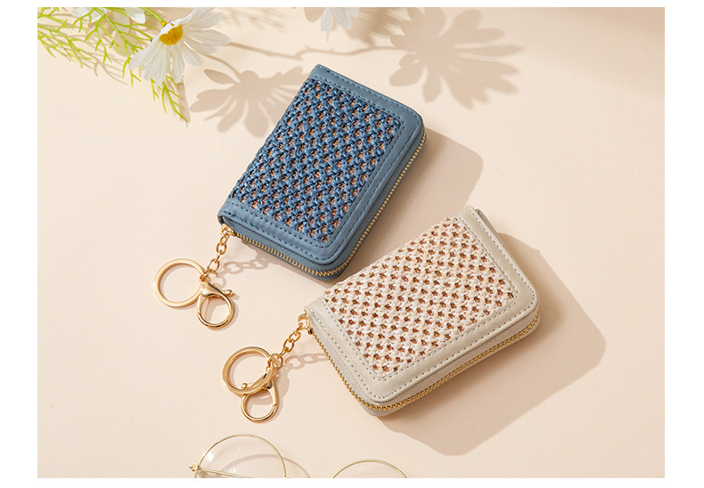 2023 New Women's Organ Card Money Anti demagnetization Zero Wallet Hollow Small Key Bag_voghion.com