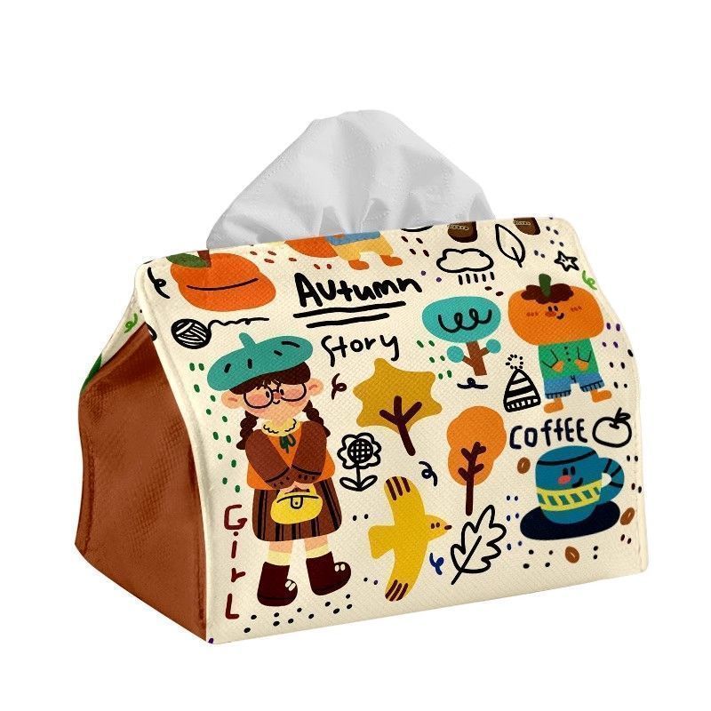 Van Gogh Ölgemälde Kunst Wohnzimmer Weizenfeld Sonnenblume Box Kaffee Esstisch Dekoration Künstlerische Tissue Abdeckung_voghion.com