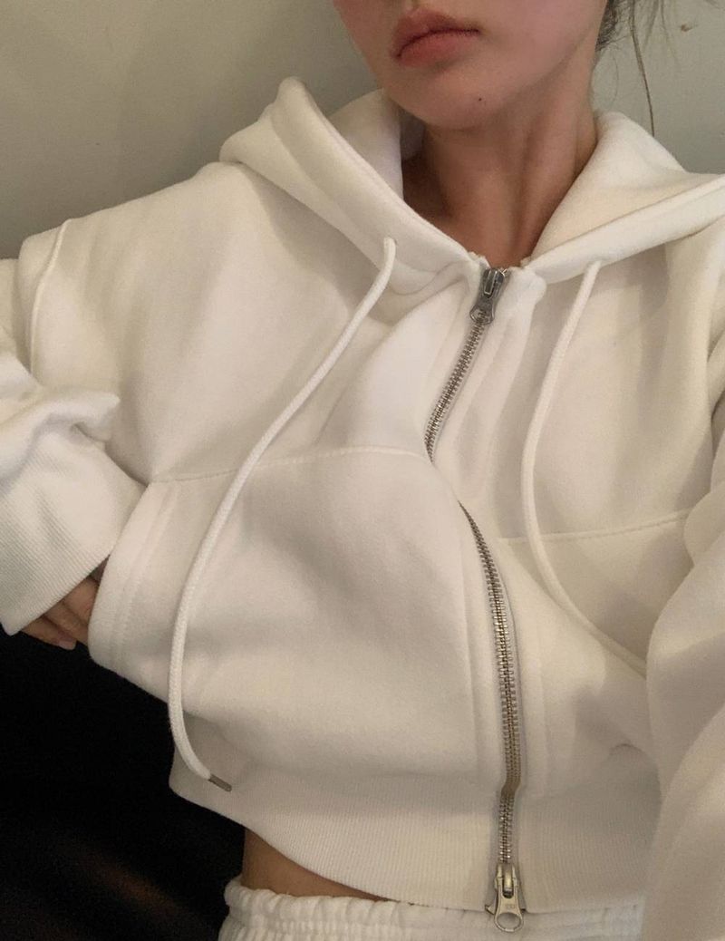 Conjunto informal de sudadera y jogger de polar estilo coreano para mujer: dos piezas de algodón suave para ropa de calle y estar en casa (S-XXL, varios colores)_voghion.com