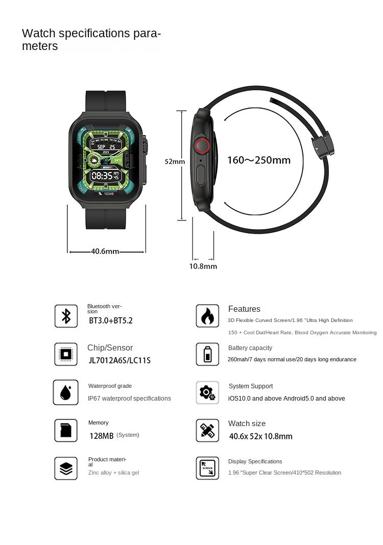 Smart Watch Op88 Smart Watch 3D Flexible Curved Screen Life Waterproof Men Women Kids Smart Watch_voghion.com